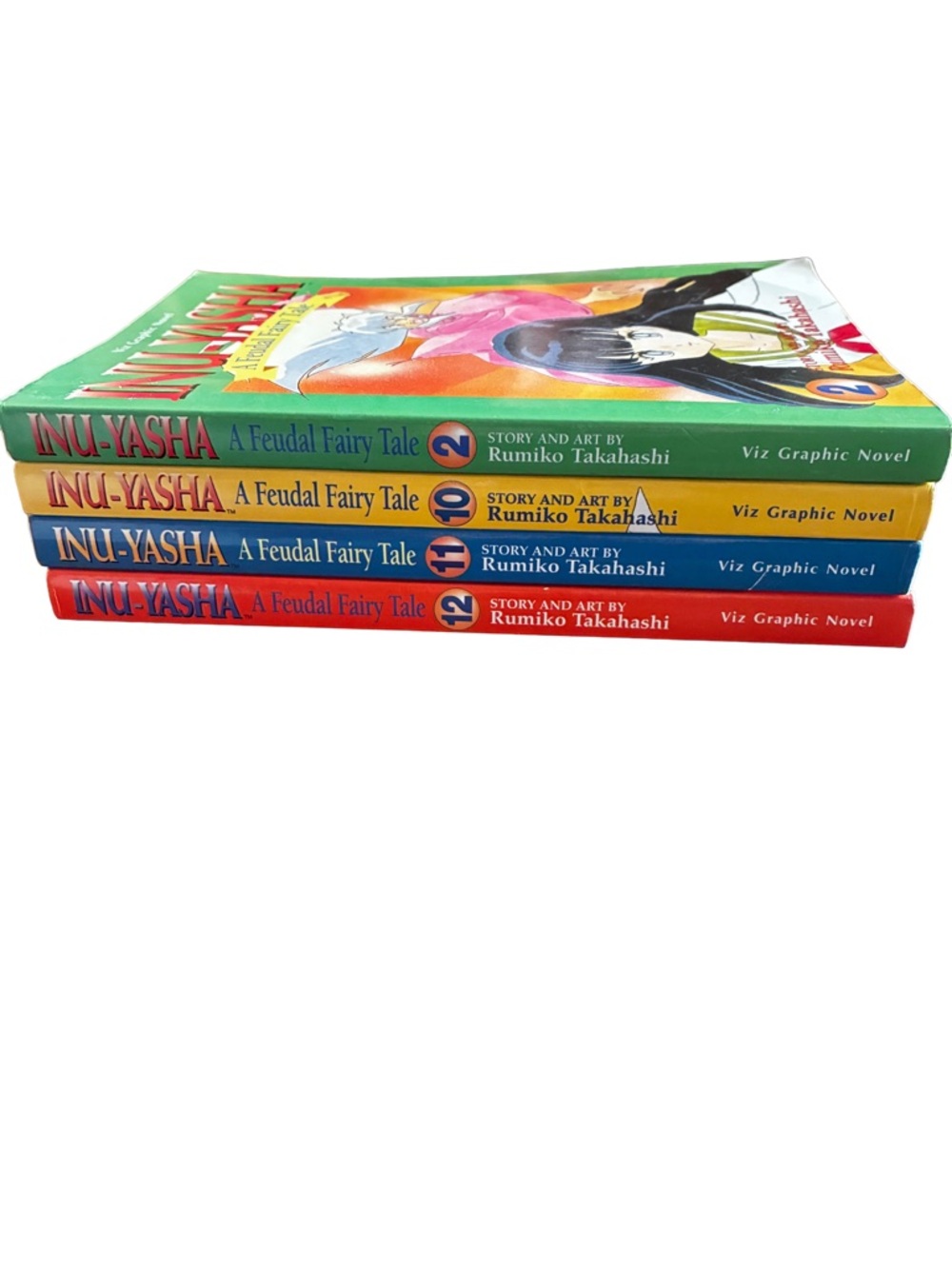 Inuyasha Manga Bundle Vol 2, 10–12 Early VIZ Editions - Picture 2 of 12